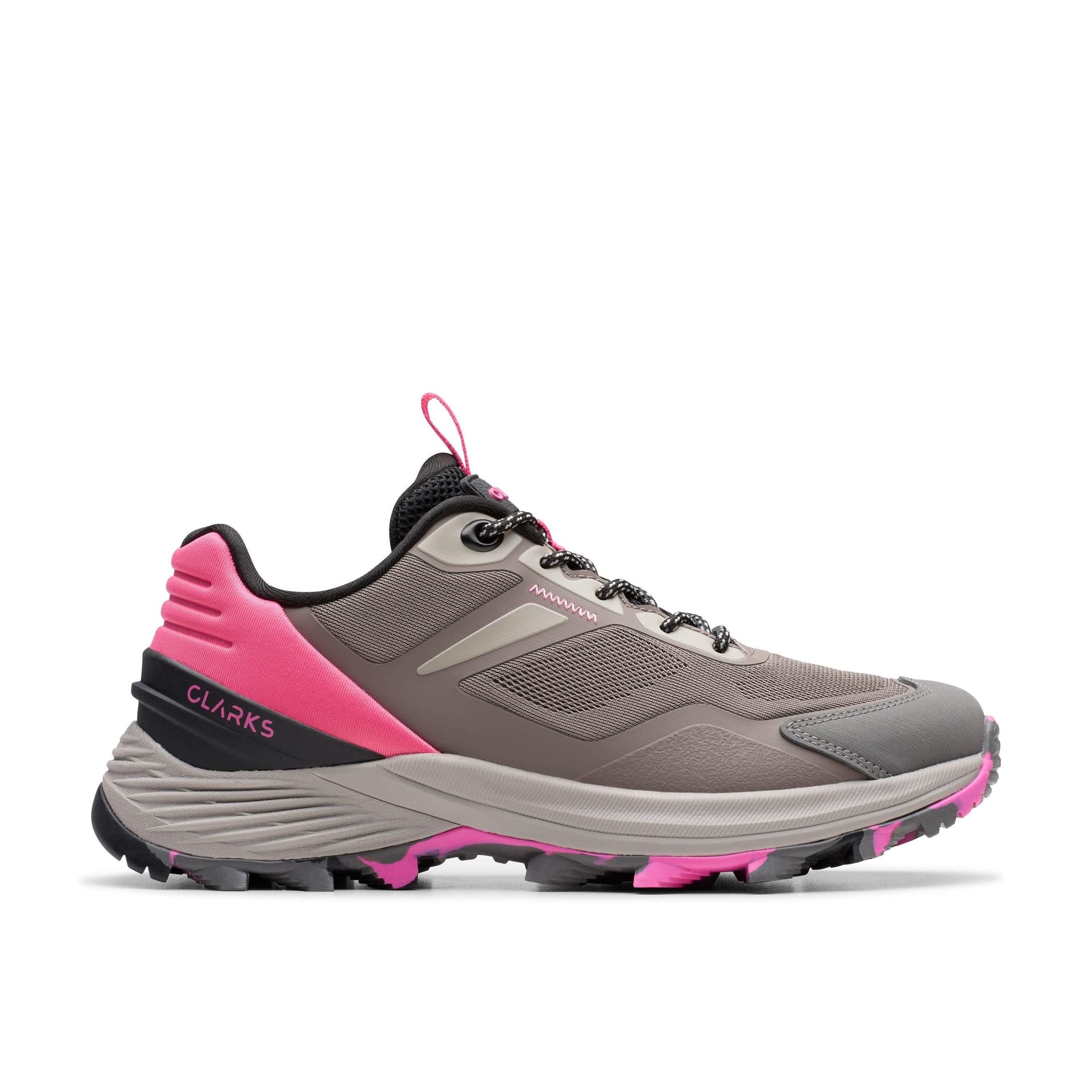 Clarks Clarks Women's Laila Trail Grey Hiking Trainers