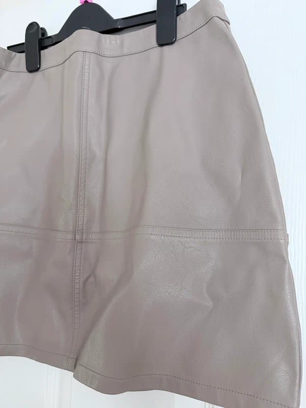New Look Leather looking skirt
