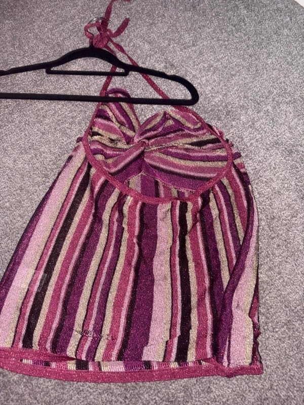 Topshop Topshop Y2K halter neck