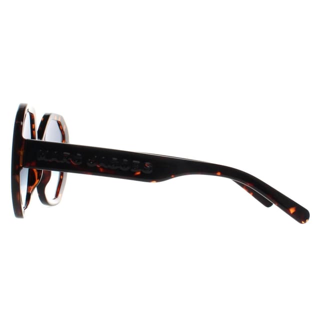 Marc Jacobs Marc Jacobs Women's Round Dark Havana Dark Blue Gradient MARC 659/S in Brown - 3