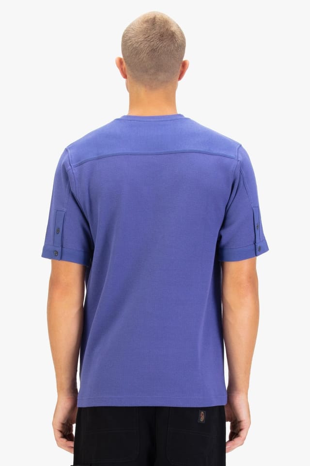 Luke 1977 Luke 1977 Men's Ellison Textured T-shirt in Purple - 2