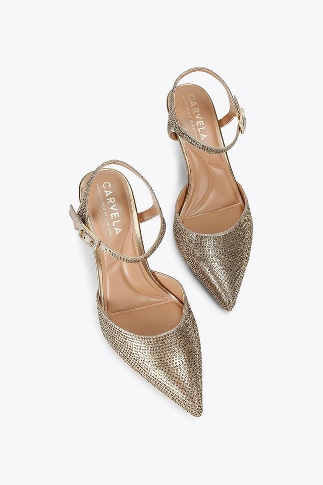 Carvela Carvela Women's 'Sofia Court' Heels in Gold - 2