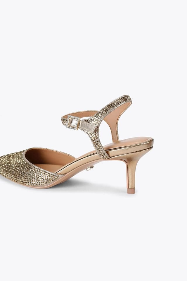Carvela Carvela Women's 'Sofia Court' Heels in Gold - 3