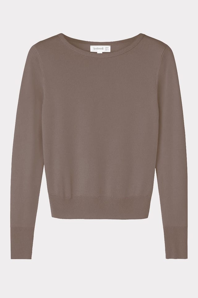 Kettlewell Kettlewell Women's Grace Sweater in Light Brown - 2