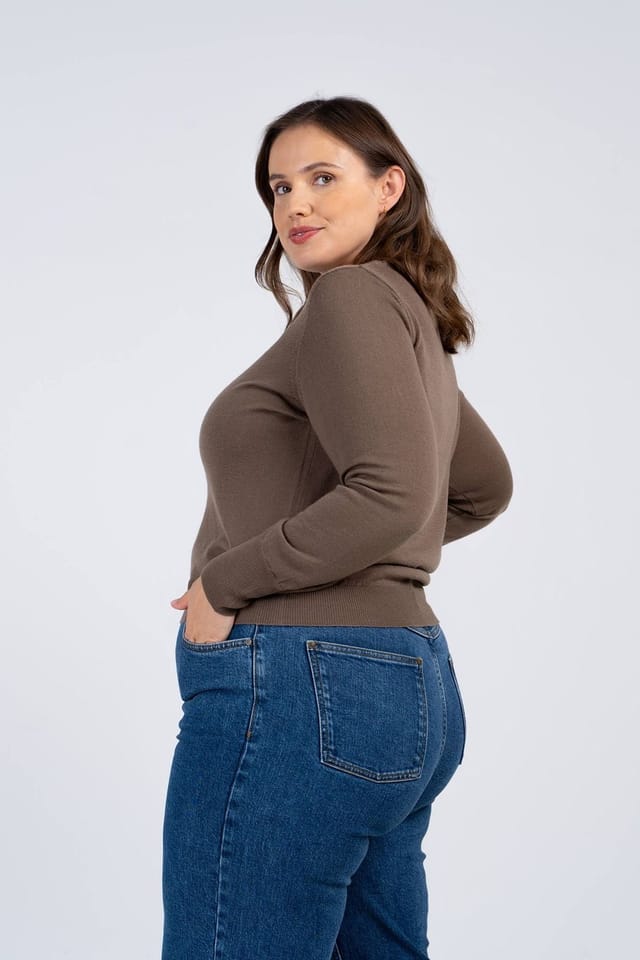Kettlewell Kettlewell Women's Grace Sweater in Light Brown - 3