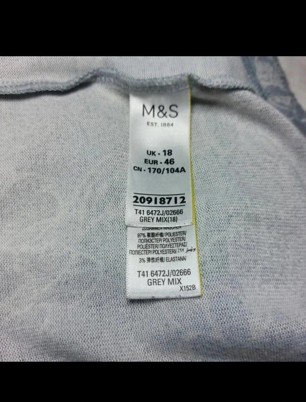 Marks & Spencer Marks & Spencer grey jumper size uk 18 - 1