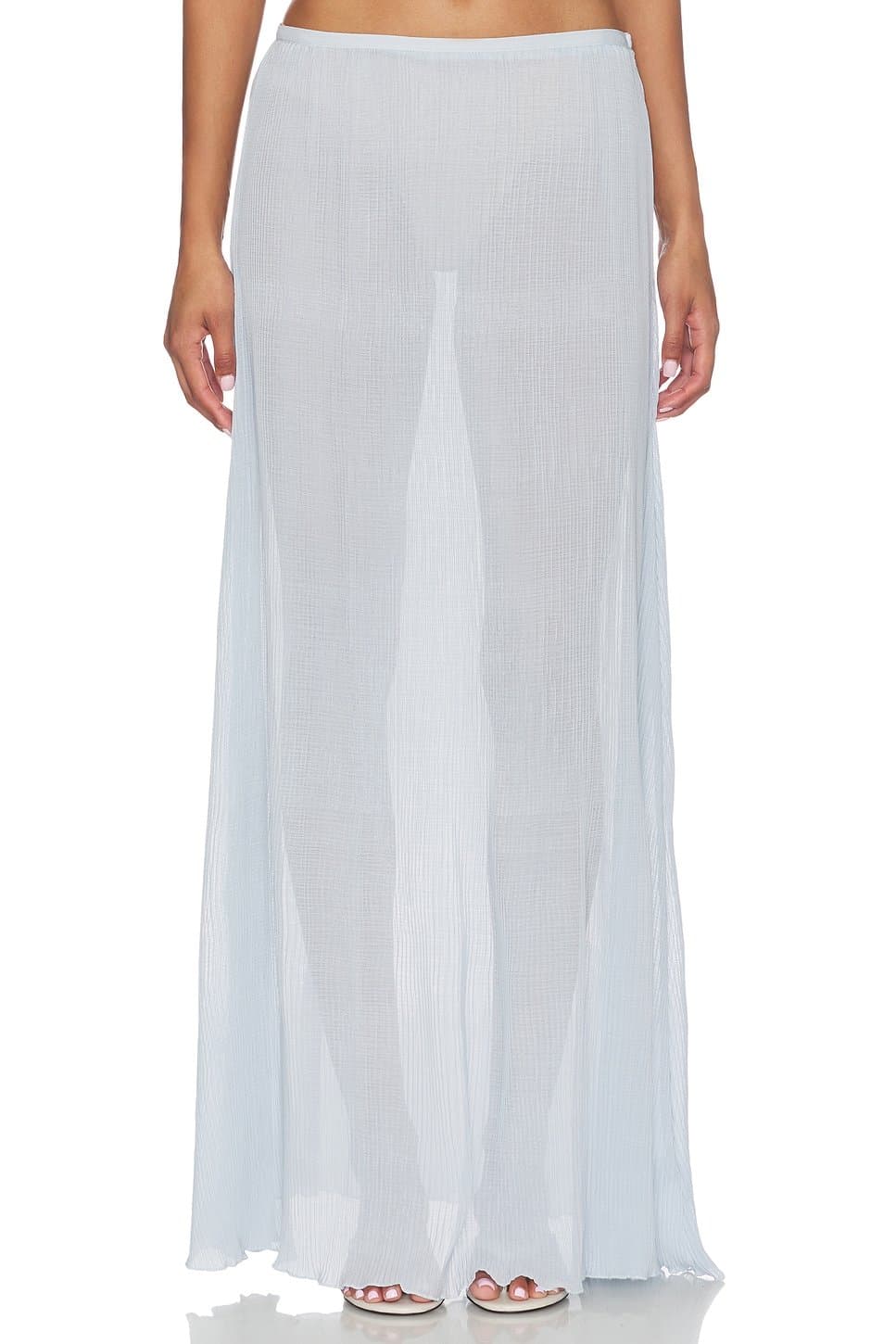 revolve Revolve Ford Maxi Skirt In Soft Blue