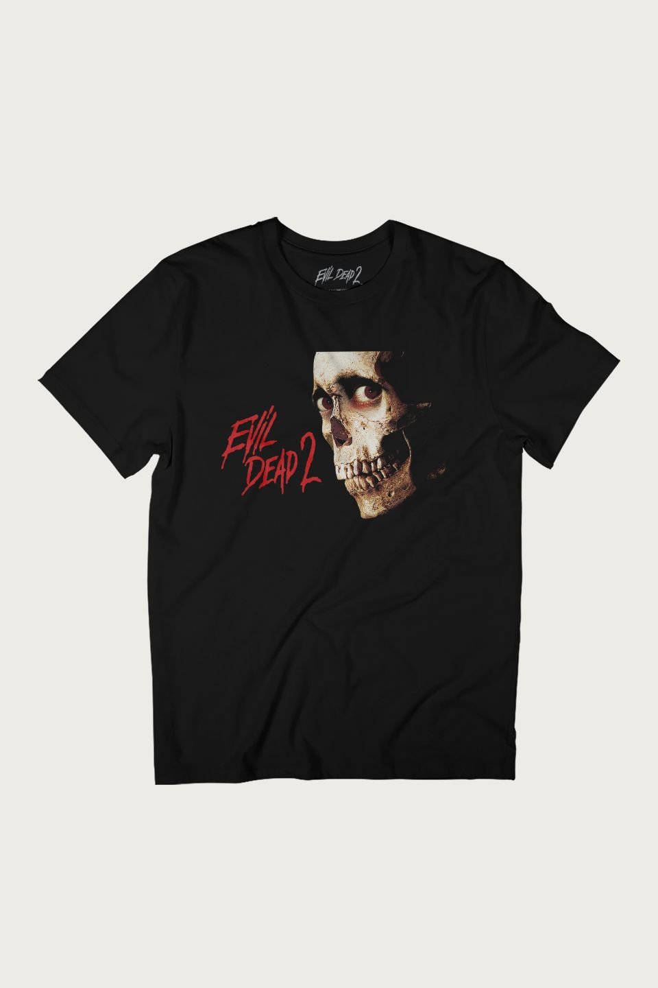 Evil Dead Evil Dead Men's Dead By Dawn Skull 2 T-Shirt in Black - 2