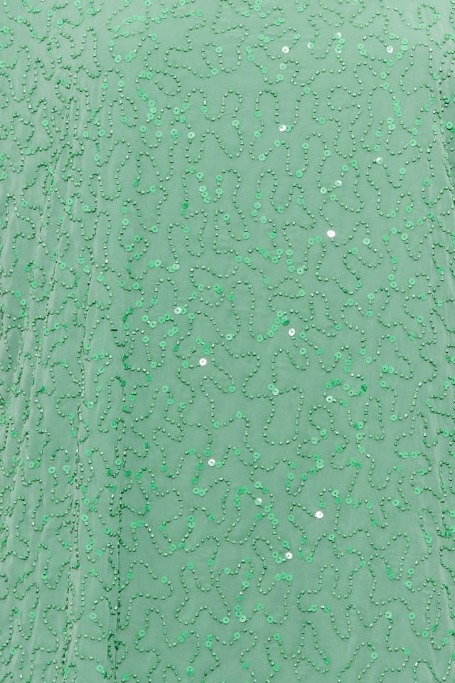 Yours Yours Women's Embellished Shift Dress in Pale Green - 3