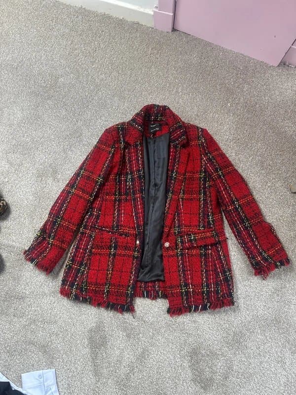 River Island Tartan blazer