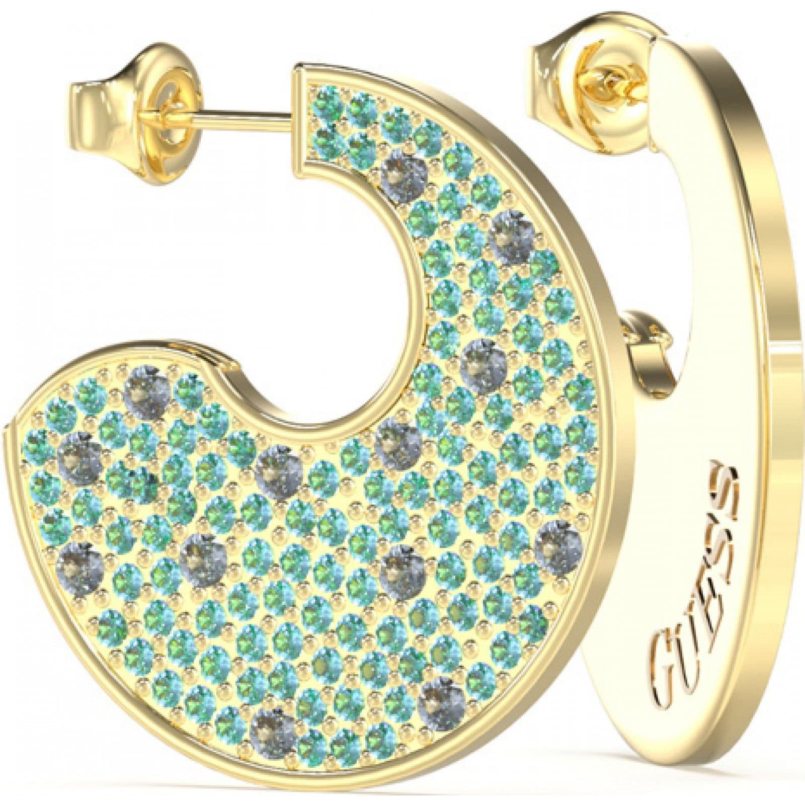 Guess Guess Women's JUBE05230JWYGAQT-U Pair Of Earrings in Gold