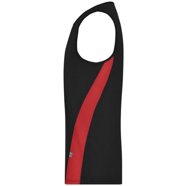 James and Nicholson James and Nicholson Men's Running Tank Top in Black - 3