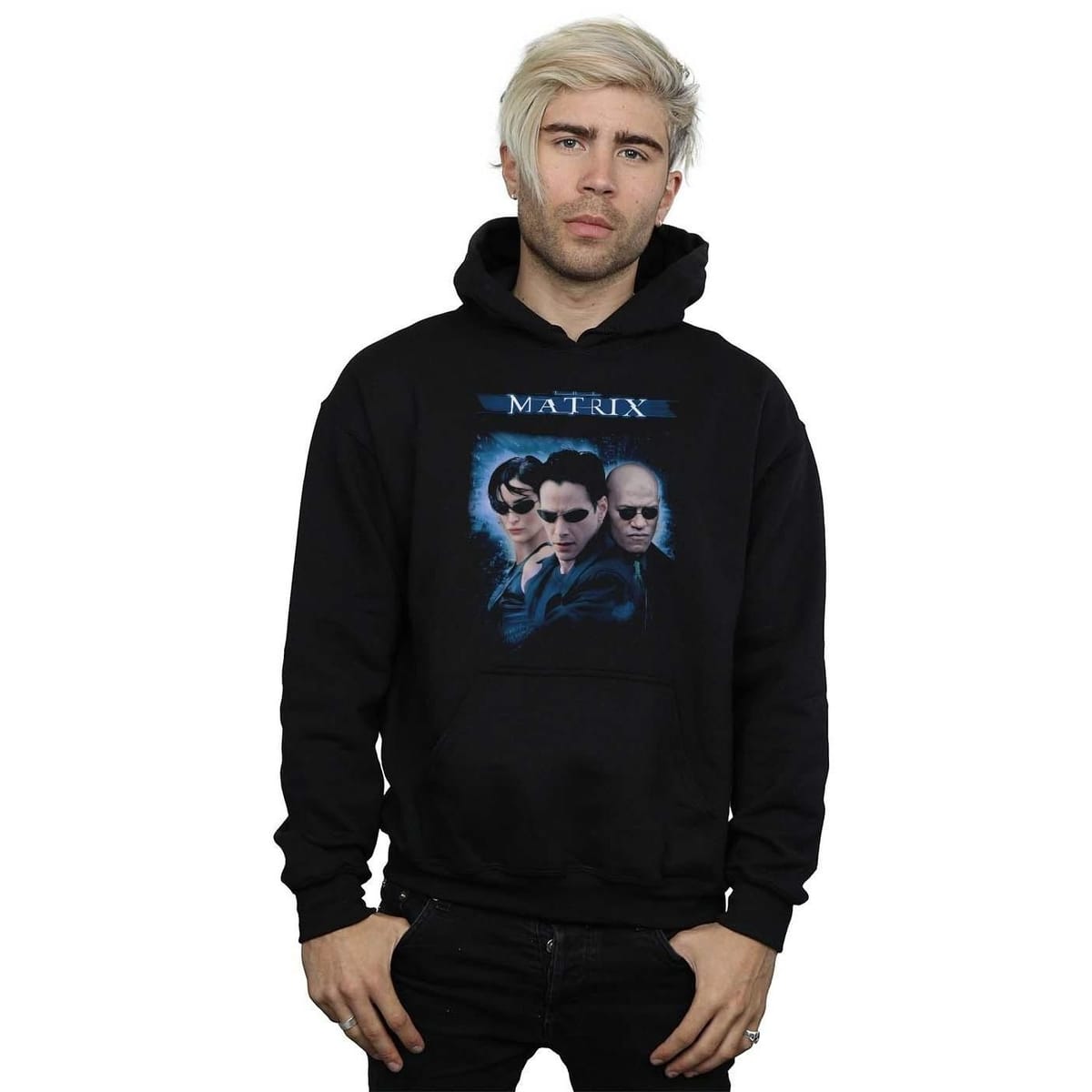 The Matrix The Matrix Men's Code Group Hoodie in Black - 1