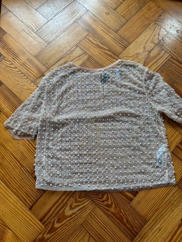 ASOS Design Pearl top
