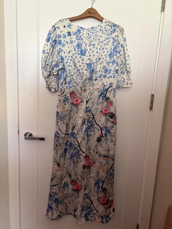 Never Fully Dressed Floral Maxi Dress, Size 12