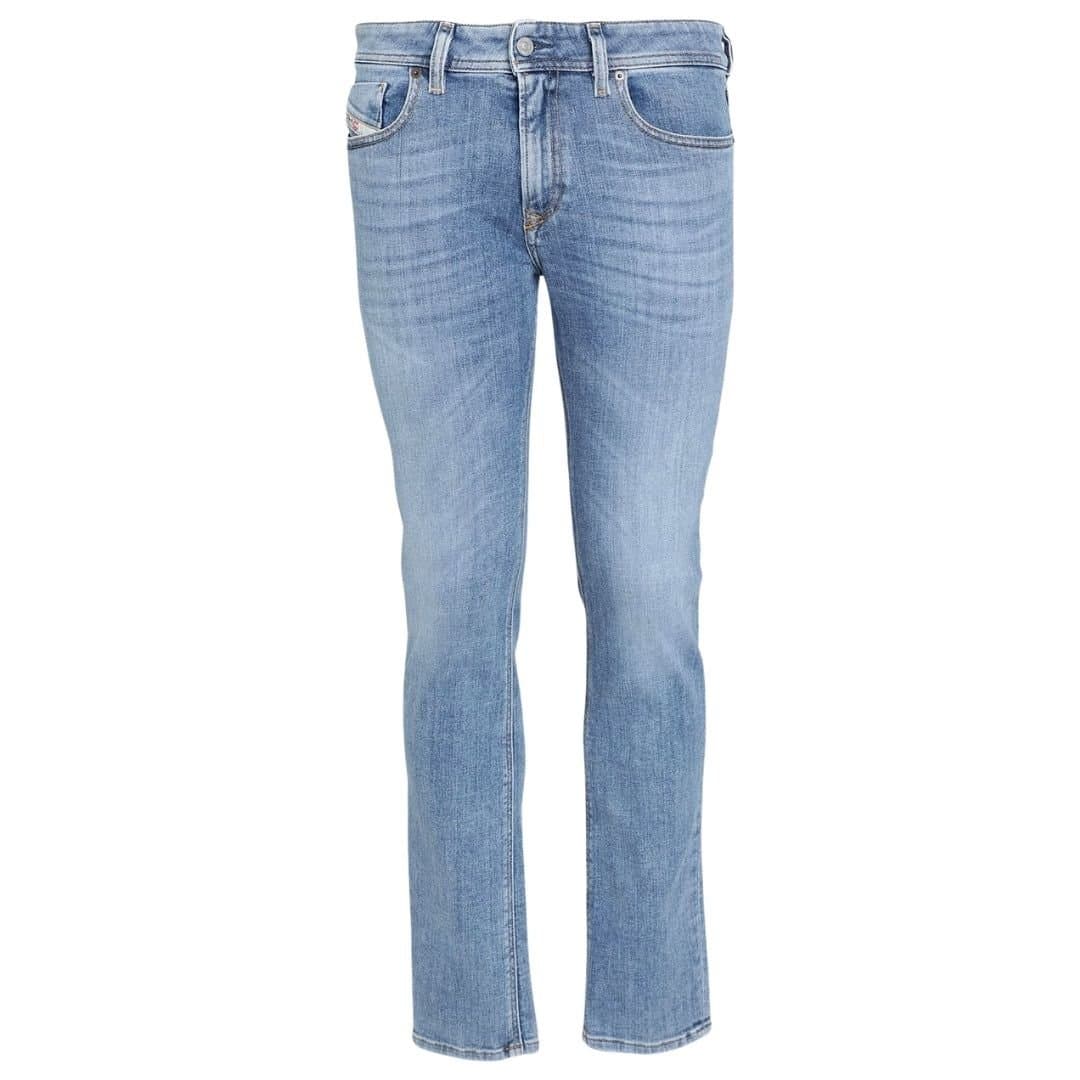 Diesel Diesel Men's Sleenker Zip Fly Skinny Fit Jeans in Blue