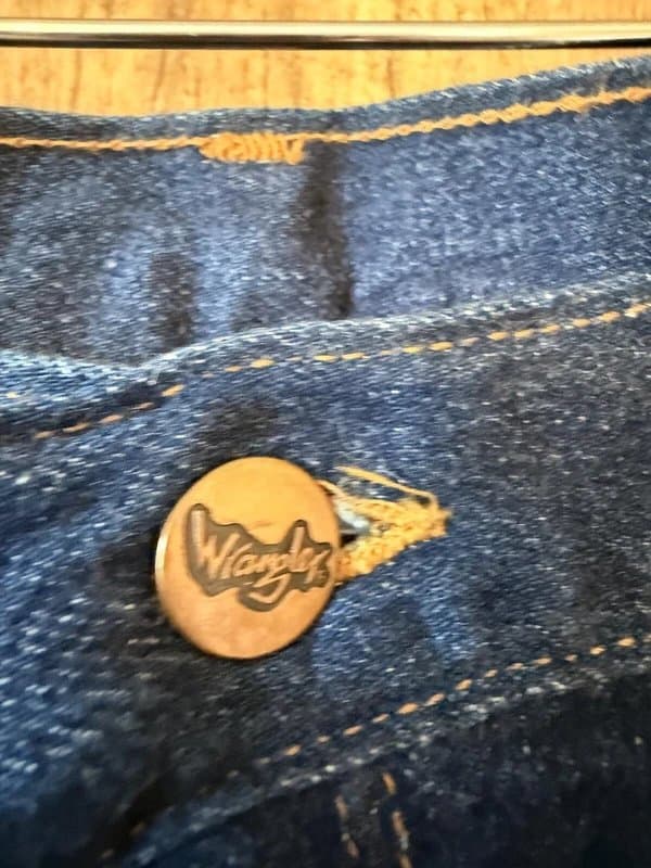 Wrangler Wrangler indigo blue stretch jeans vintage BNWT size 18 regular