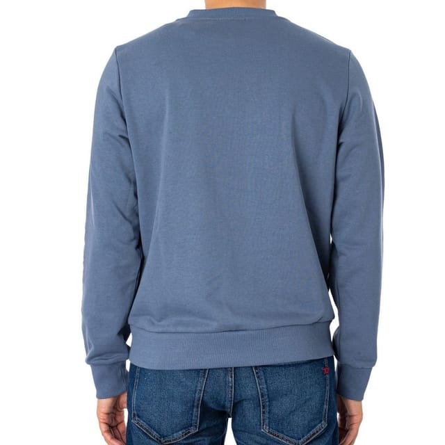 Diesel Diesel Men's Distressed Dot Logo Blue Sweatshirt - 2