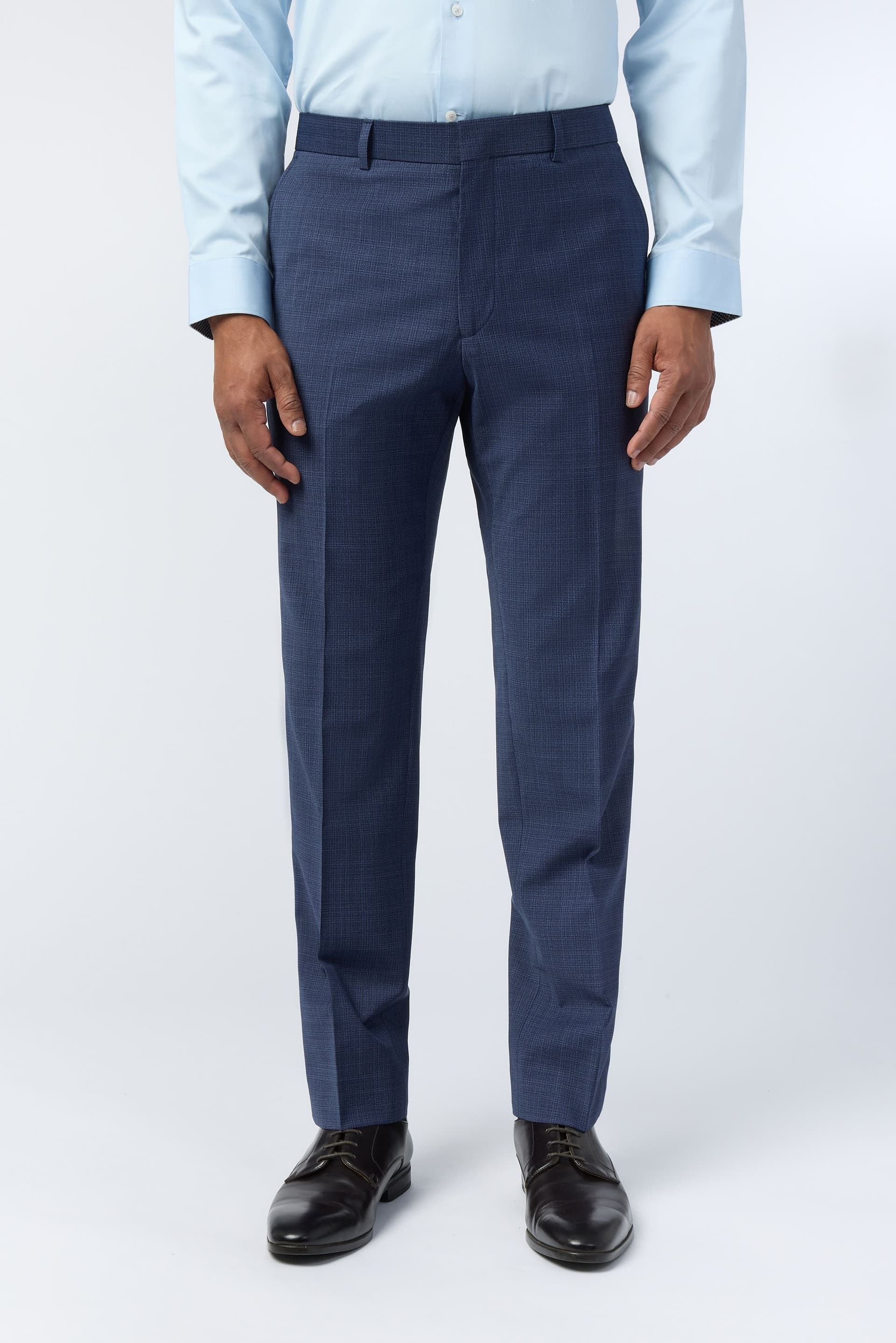 Ted Baker Ted Baker Men's Slim Fit Scratch Suit Trousers in Blue