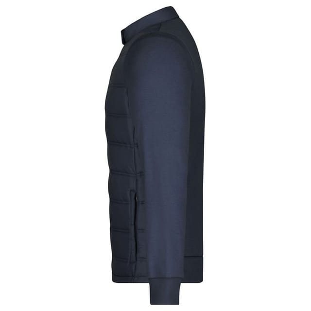 James and Nicholson James and Nicholson Men's Hybrid Jacket in Navy - 3