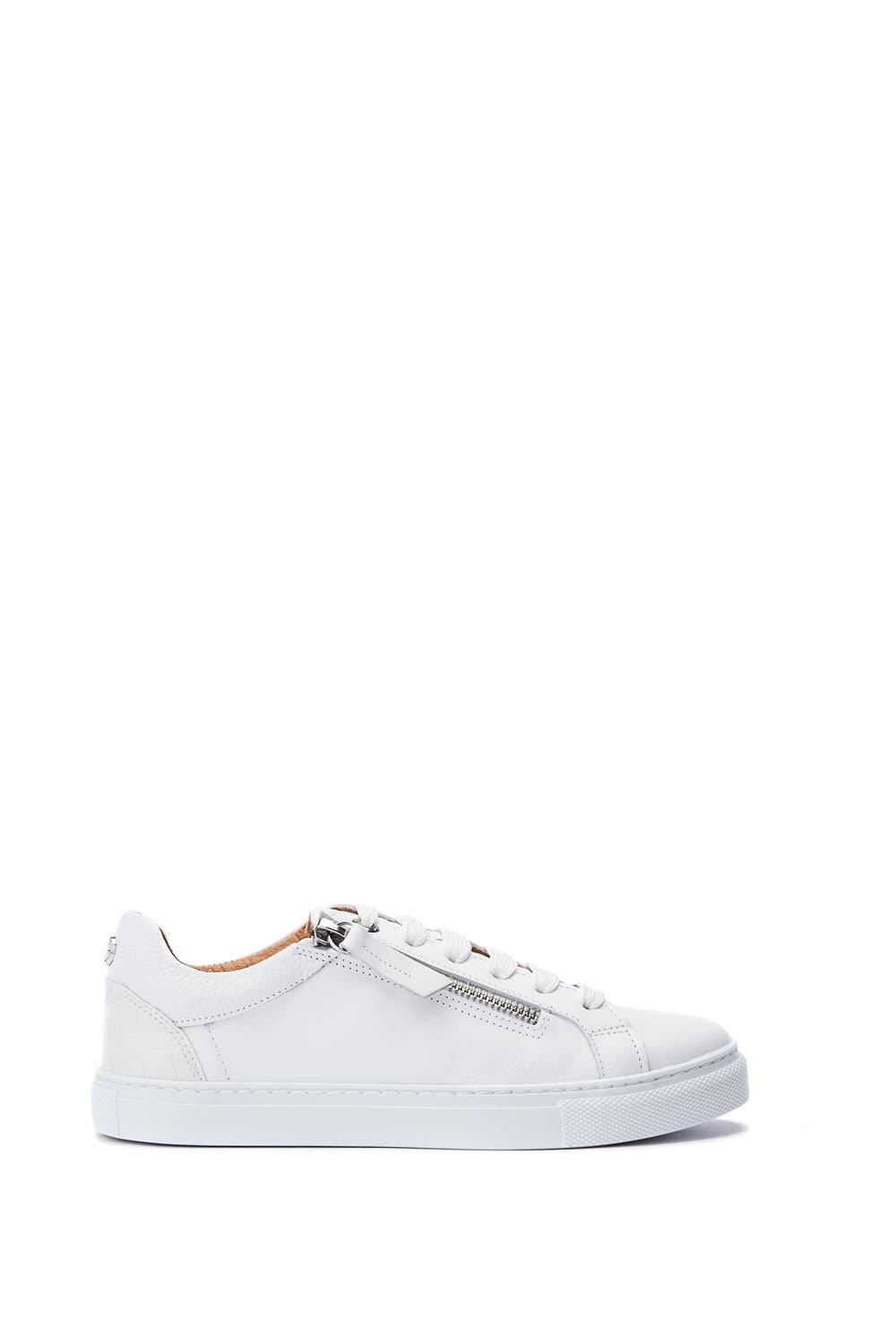 Moda In Pelle Moda In Pelle White Leather Trainers for Women