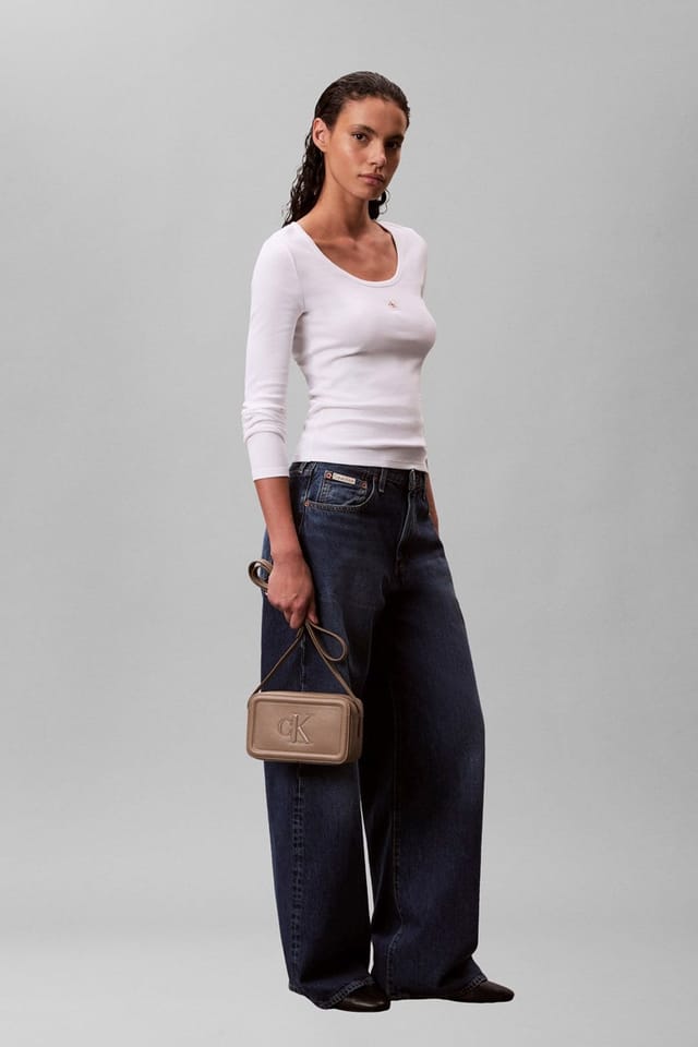 Calvin Klein Calvin Klein Women's Bold CK Camera Bag Desert Taupe - 2