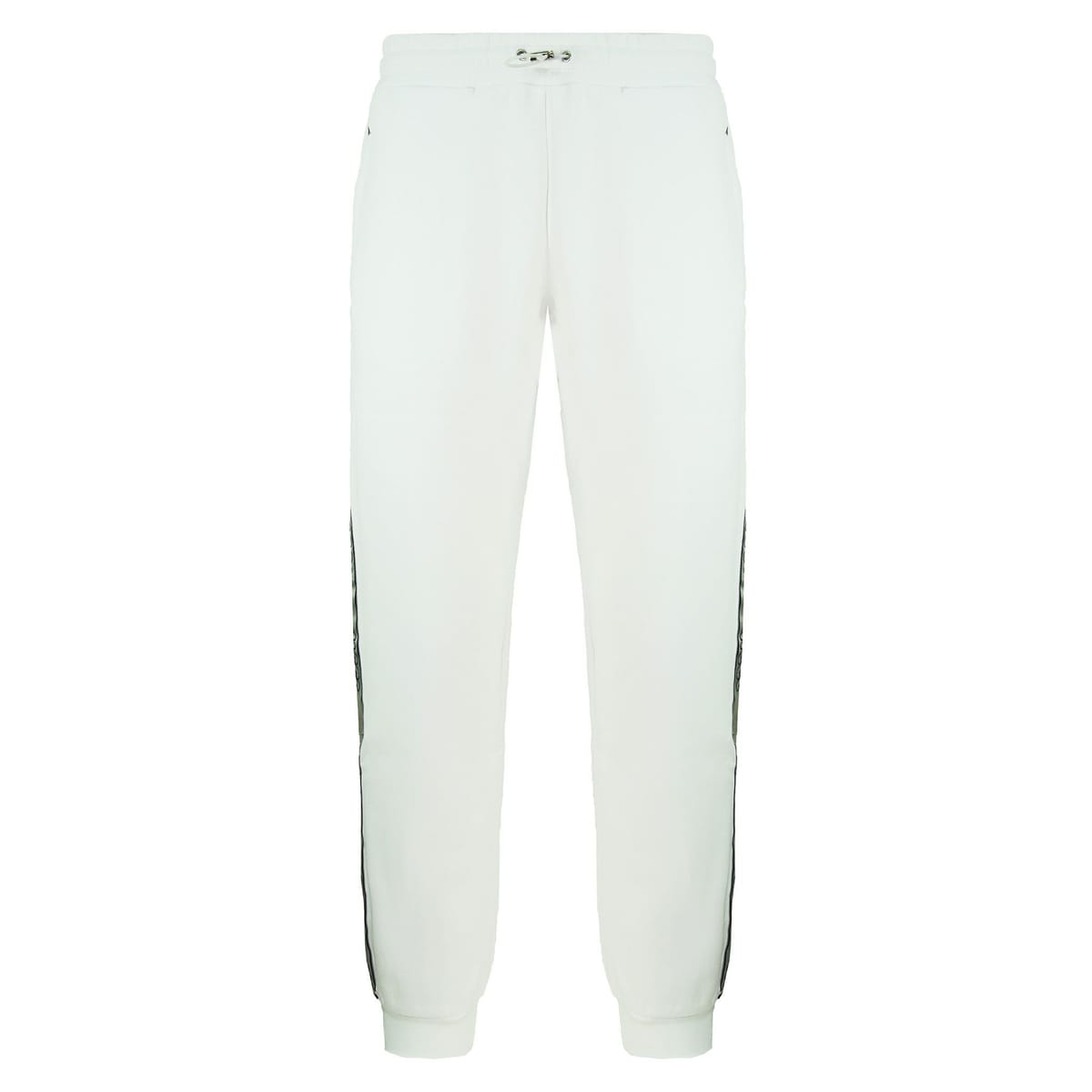Nicce Nicce Men's Stretch Waist White Fallon Joggers - 1