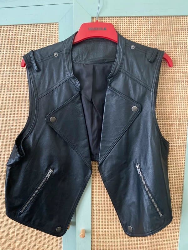 ASOS Leather waistcoat