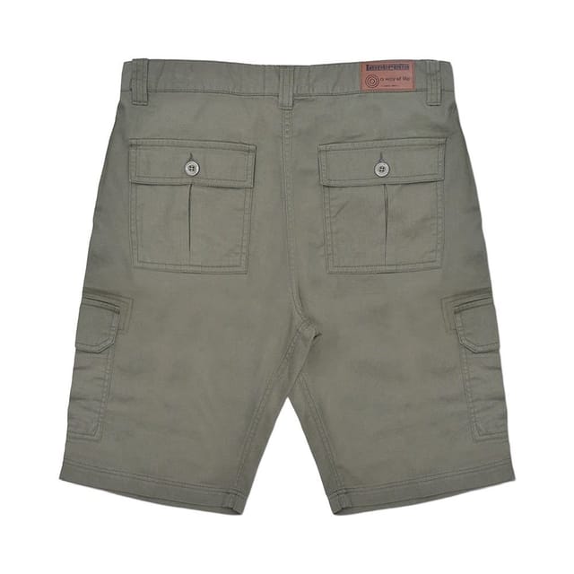 Lambretta Lambretta Men's SS24 Cargo Shorts in Green - 2