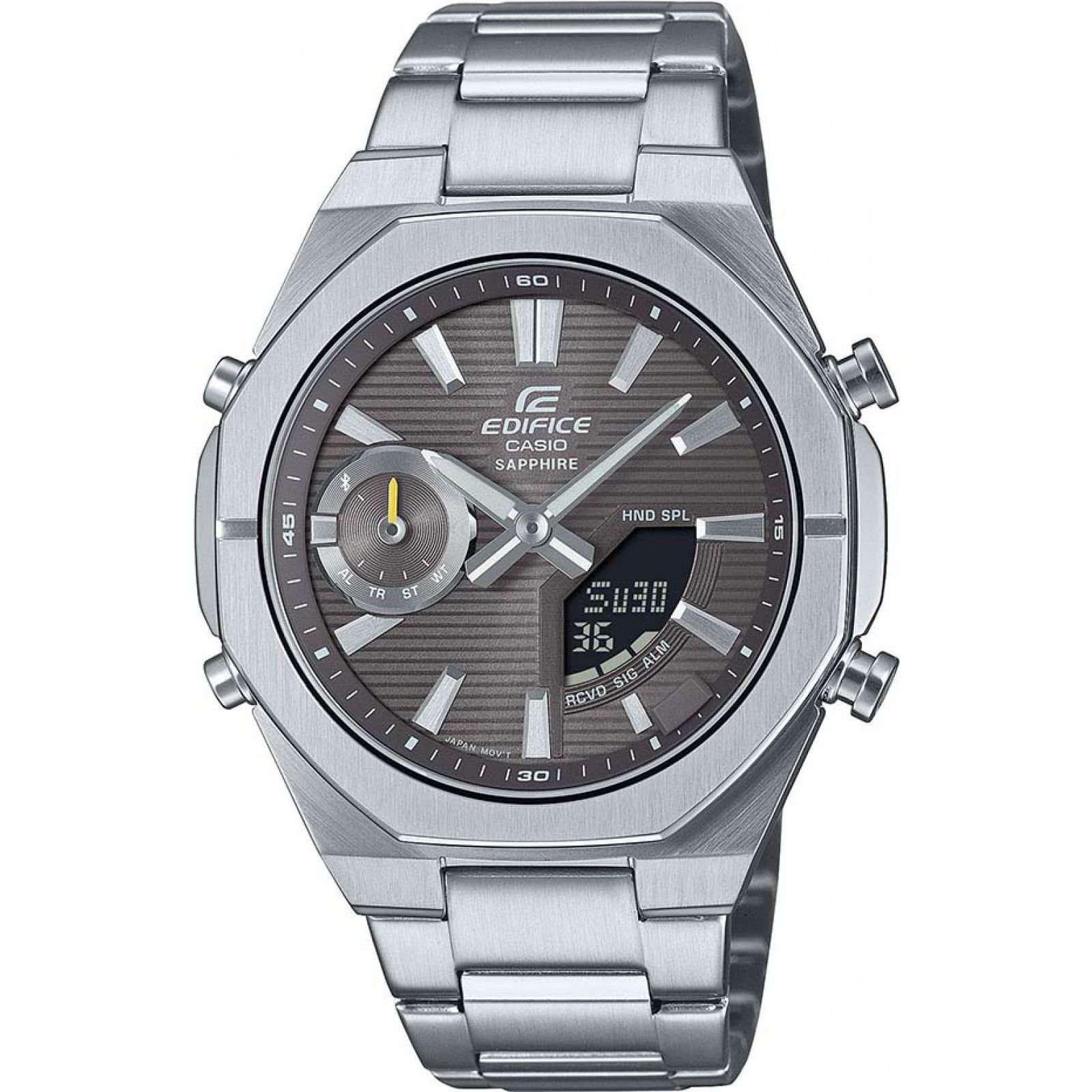 Casio Casio Men's ECB-S10D-8AEF Edifice 43mm Watch in Silver - 1