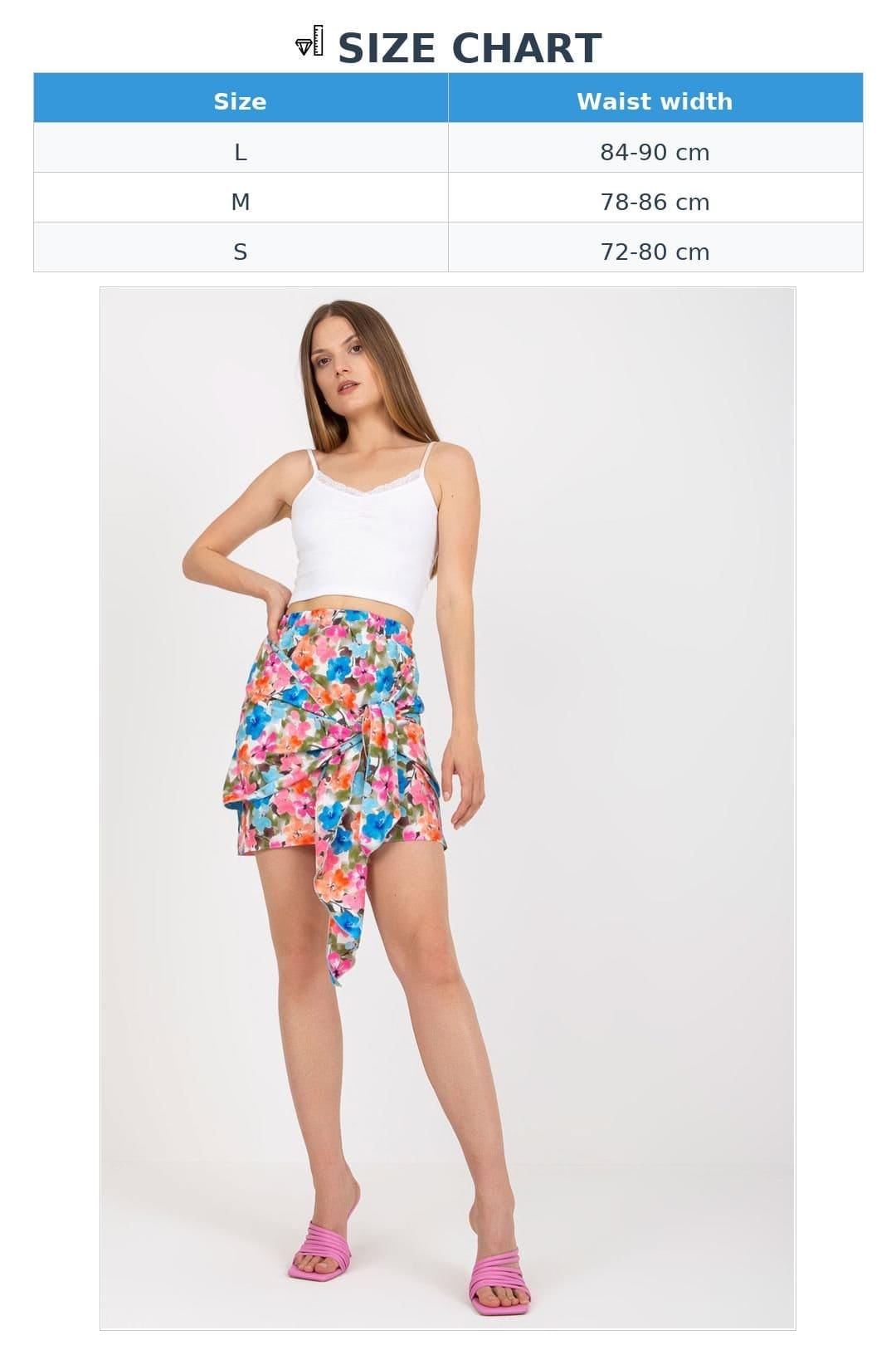 Love Lace Love Lace Women's Mini Pencil Cut Skirt with Front Binding - 4