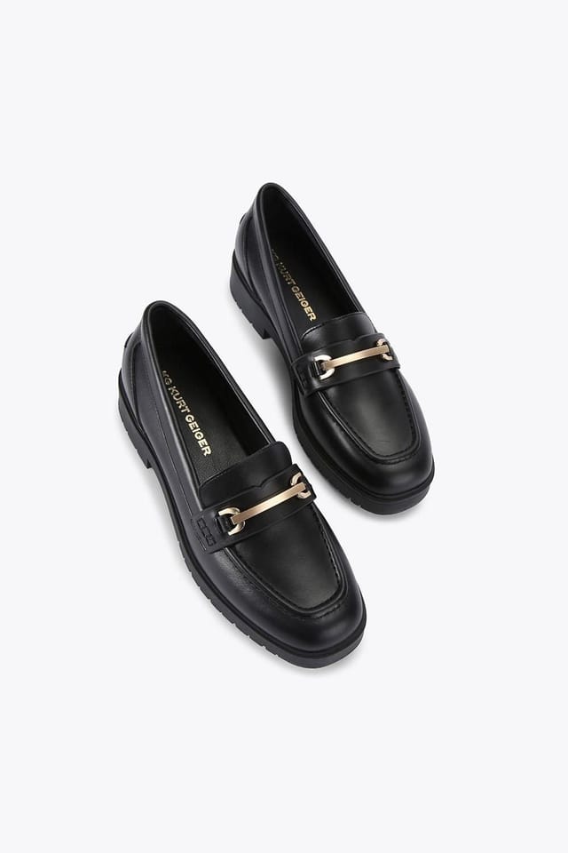 KG Kurt Geiger KG Kurt Geiger Women's 'Molly' Leather Flats in Black - 2