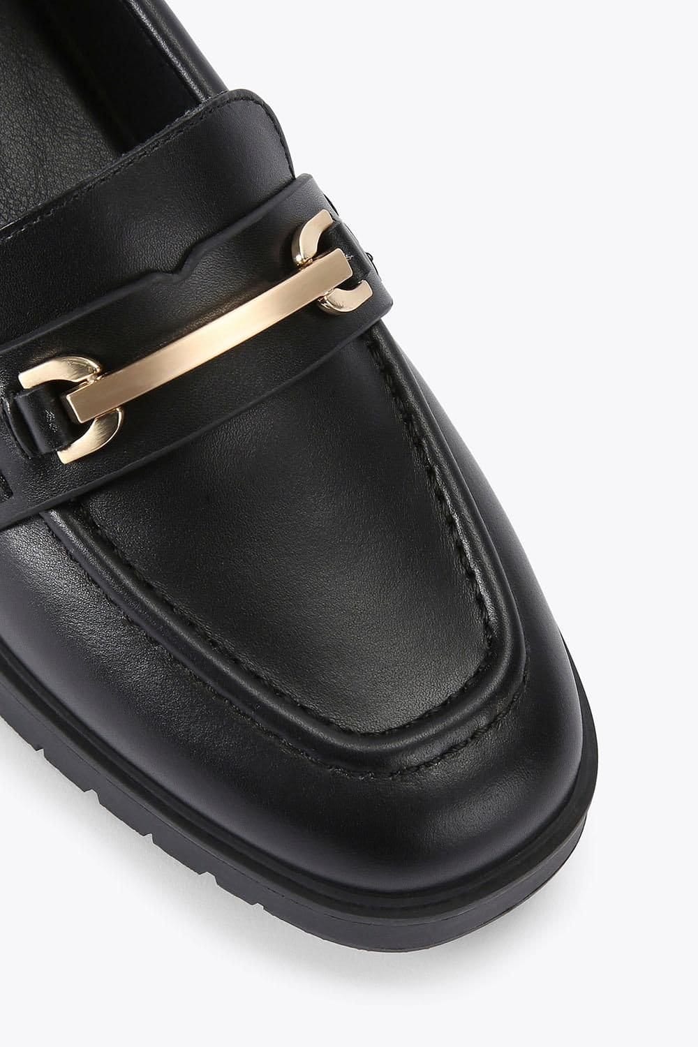 KG Kurt Geiger KG Kurt Geiger Women's 'Molly' Leather Flats in Black - 4