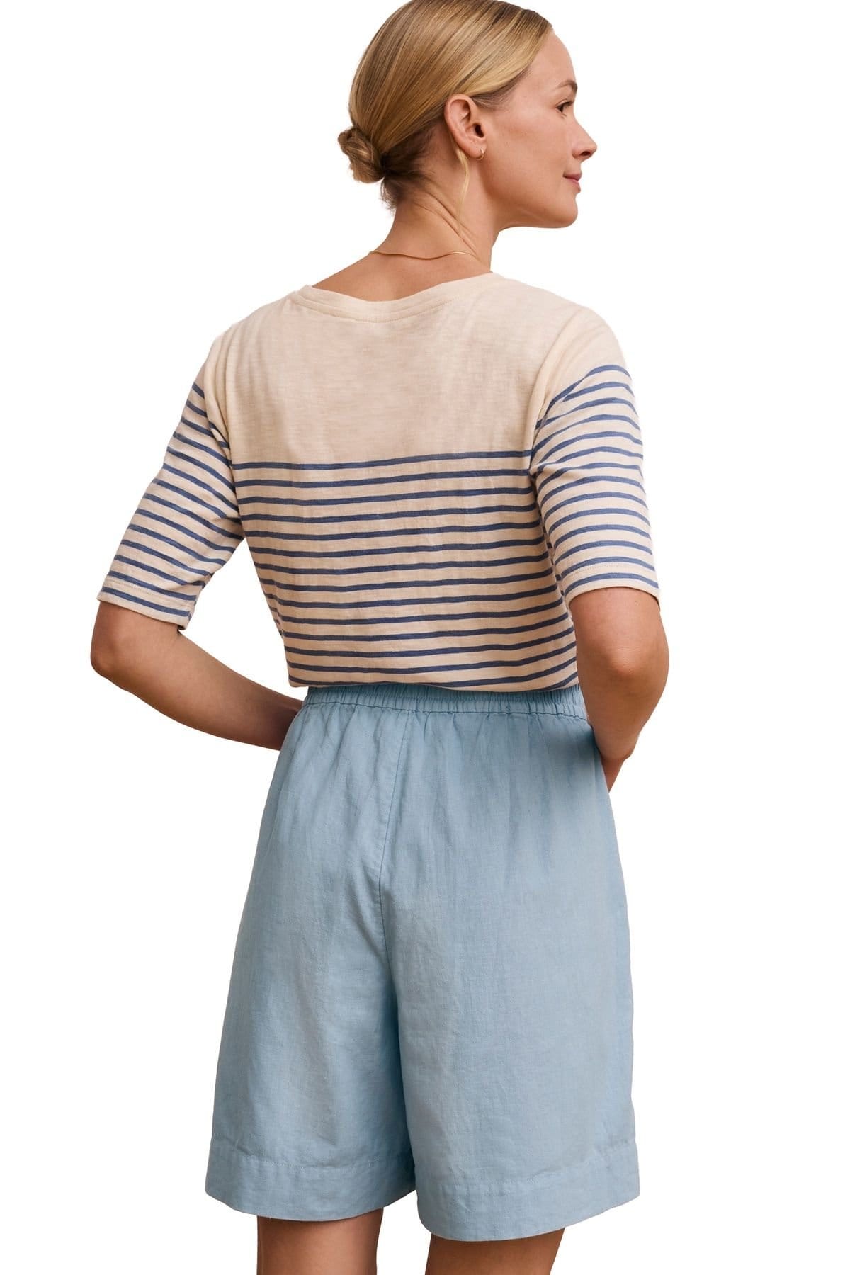 Celtic & Co Celtic & Co Women's Summer City Short in Baby Blue - 4