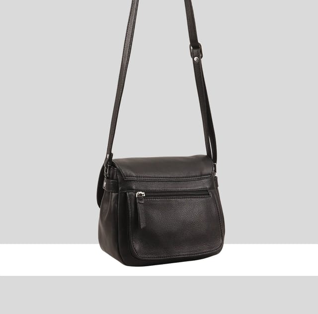 Dents Dents Women's Zinnia Leather CrossBody Bag in Black - 2