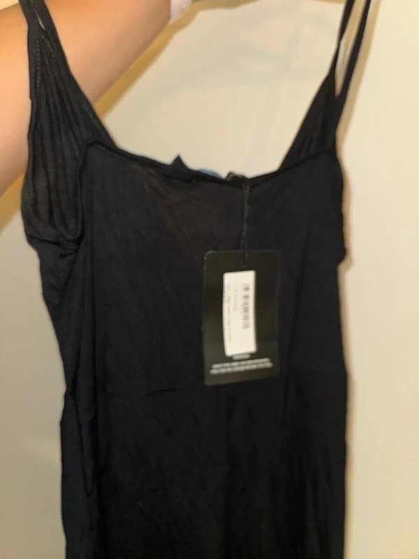PLT Black fitted jumpsuit, size 10 brand-new plt