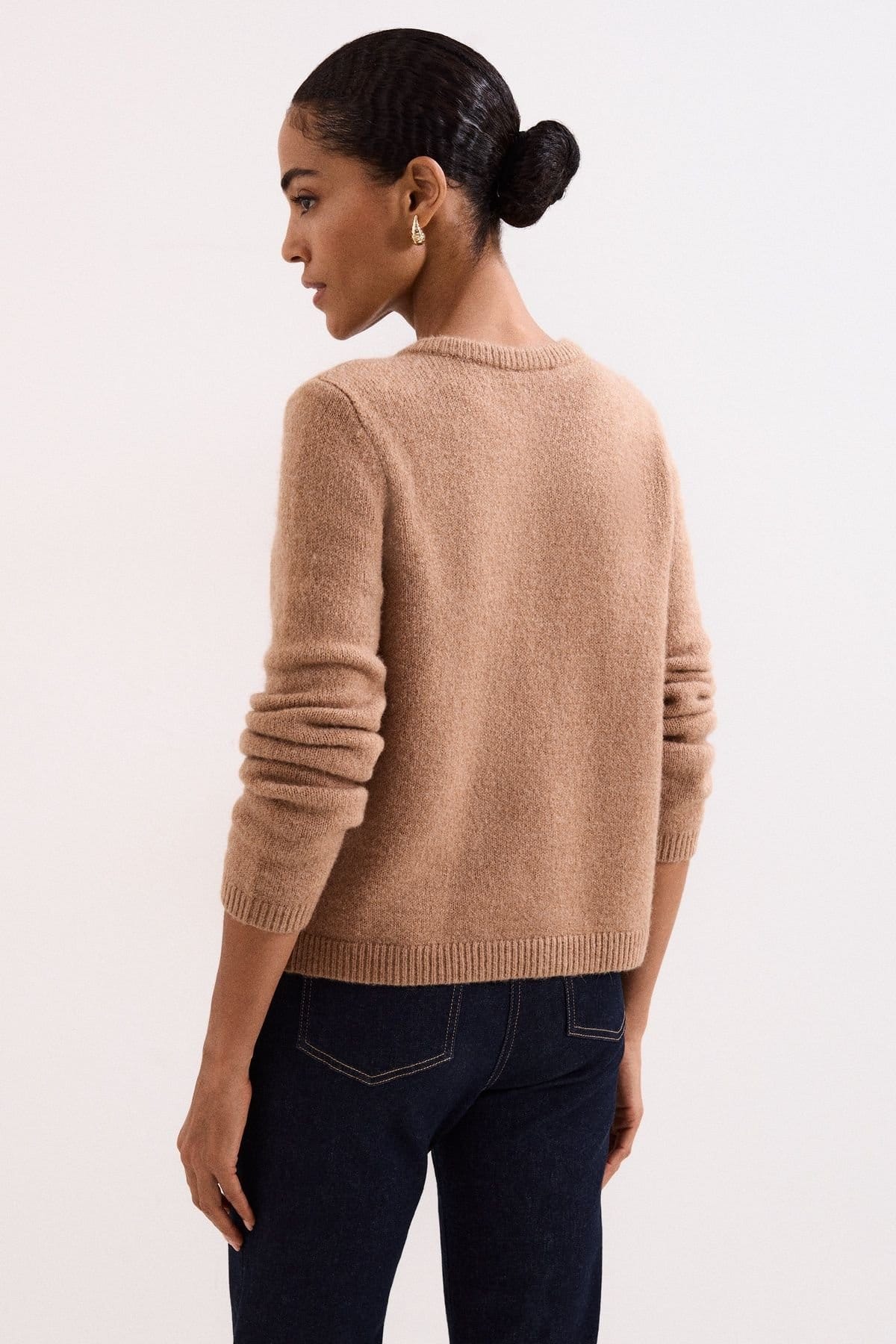 Phase Eight Phase Eight Women's Jade Cardigan in Light Tan - 4