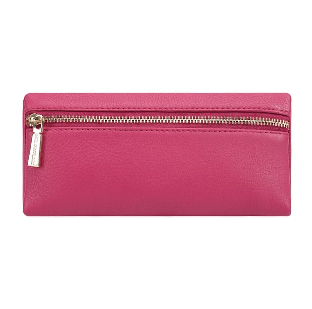 Paul Costelloe Paul Costelloe Women's Tullu Leather Pouch in Pink - 3