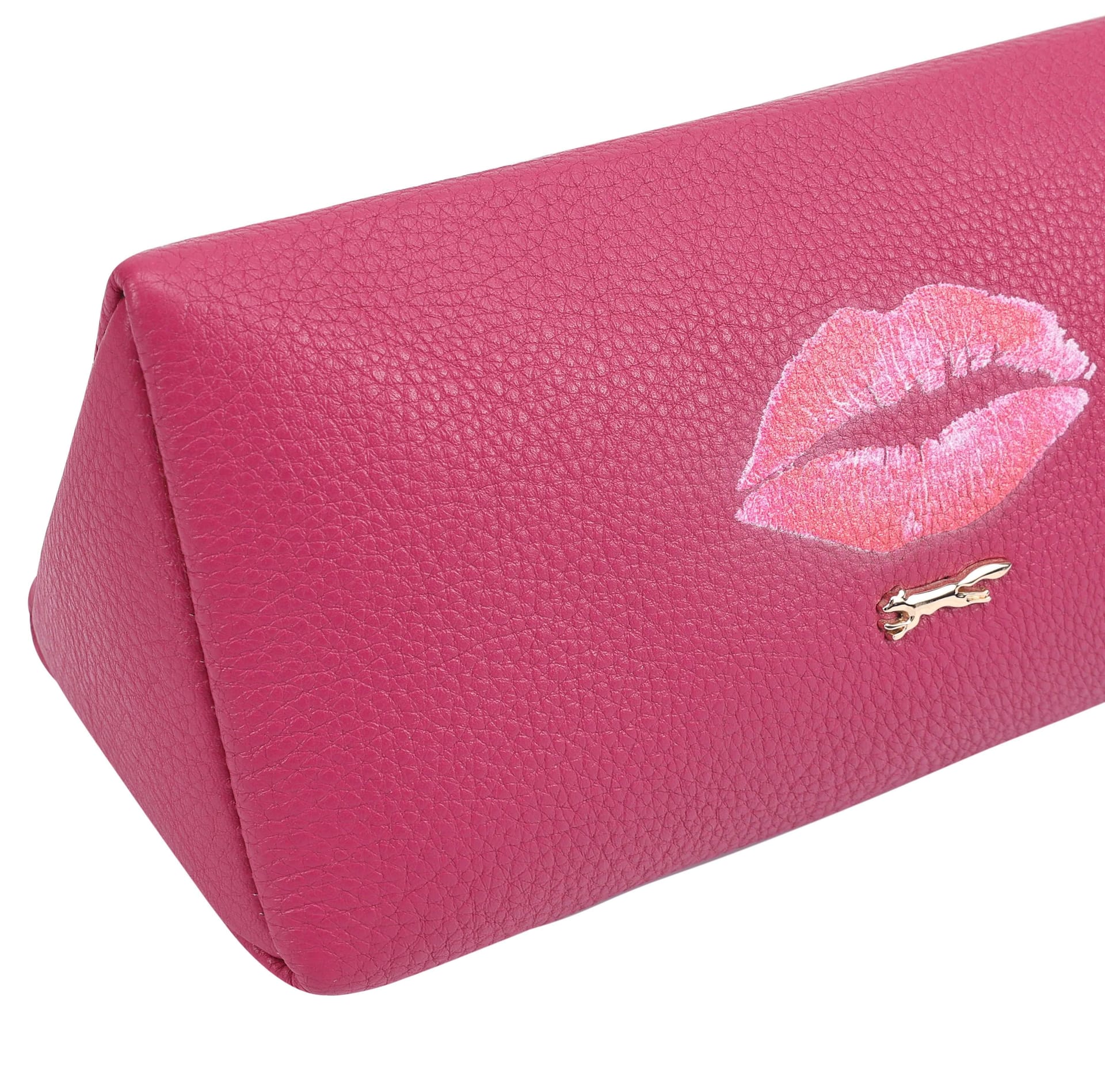Paul Costelloe Paul Costelloe Women's Tullu Leather Pouch in Pink - 4