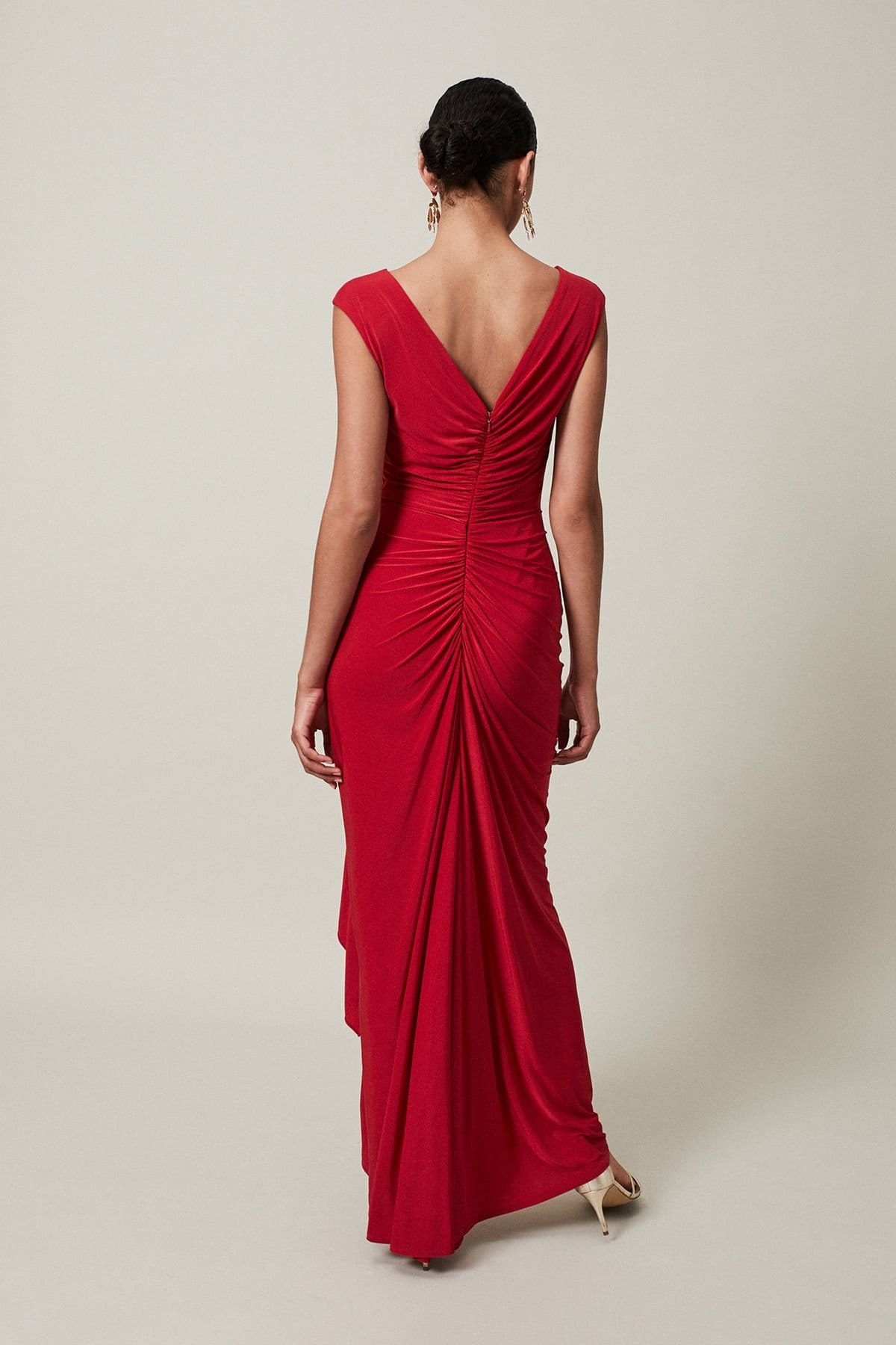 Phase Eight Phase Eight Women's Donna Maxi Dress in Red - 4