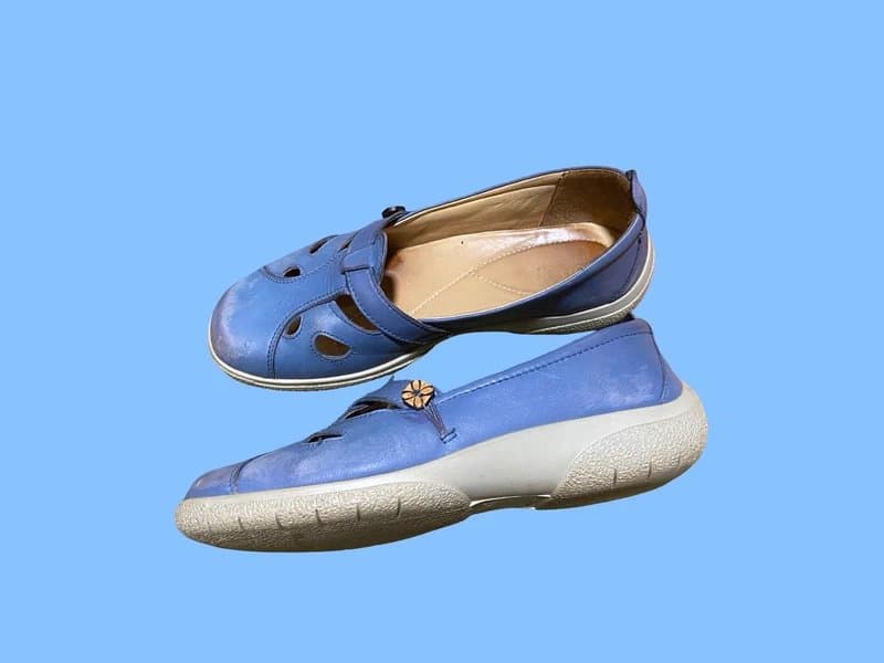 Hotter Size 5 pale blue ladies comfortable Hotter shoes