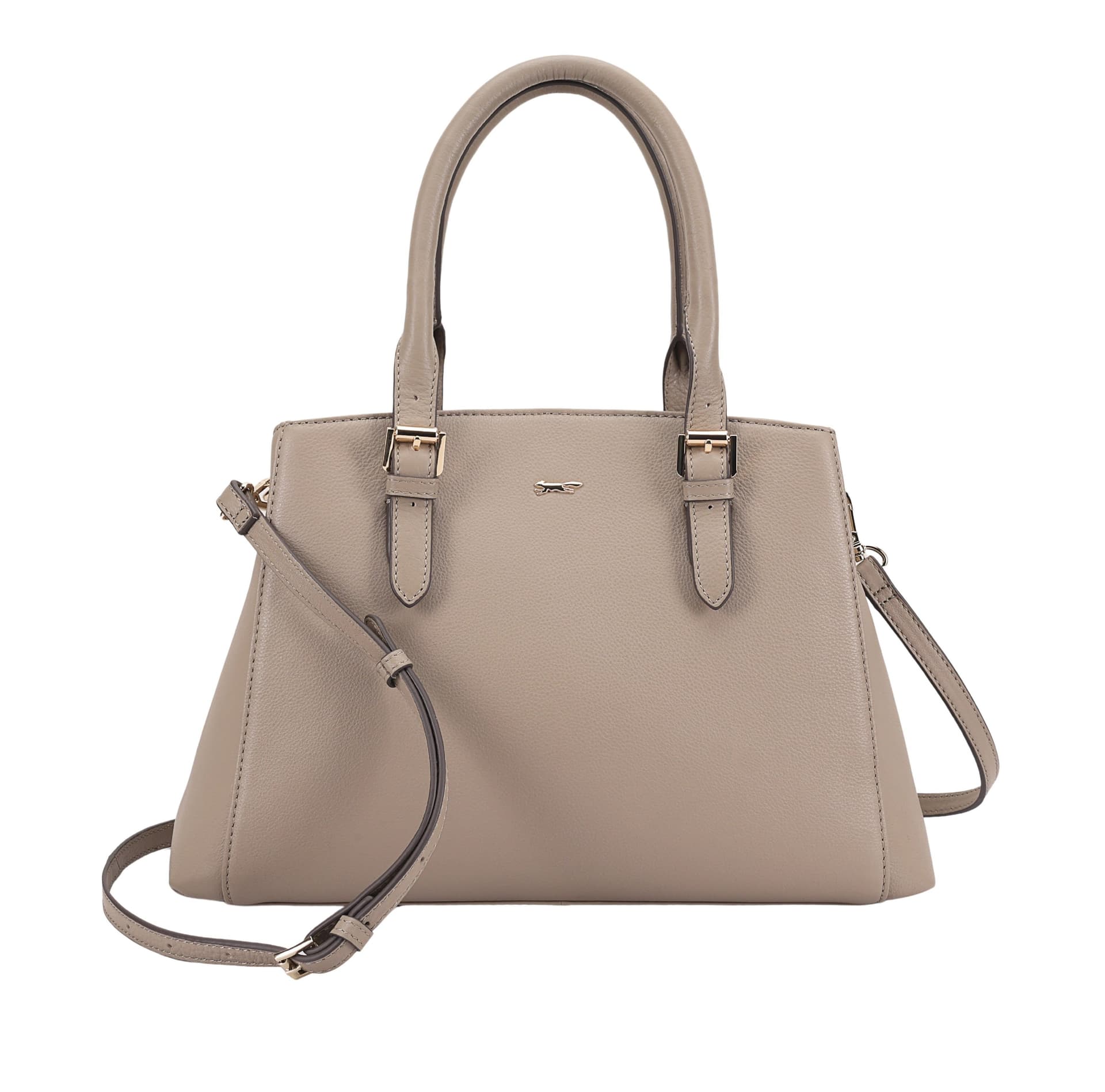 Paul Costelloe Paul Costelloe Women's Dvina Leather Multiway Bag in Taupe