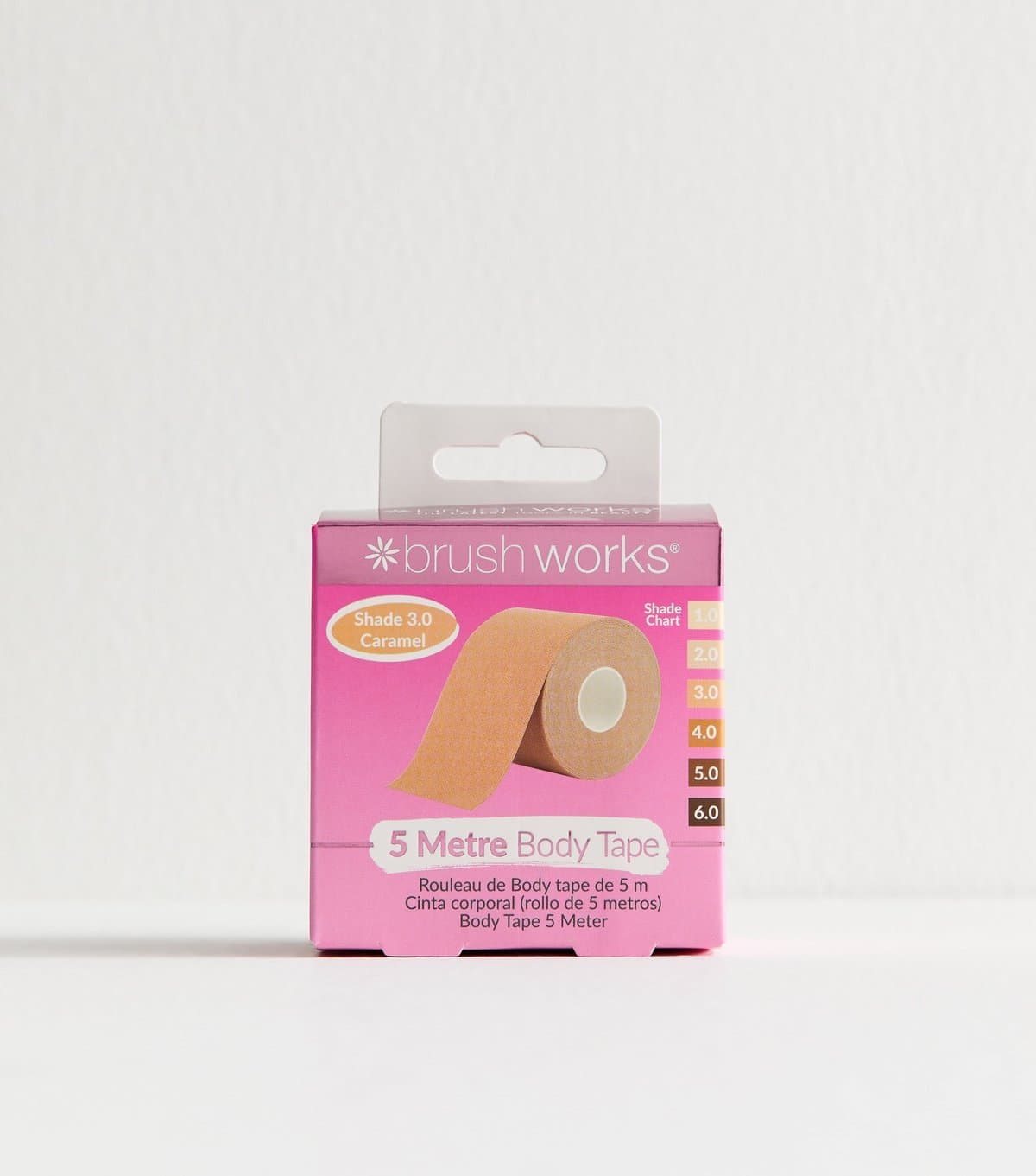 Brushworks 5 Metre Body Tape Shade 3.0 Caramel Brushworks New Look