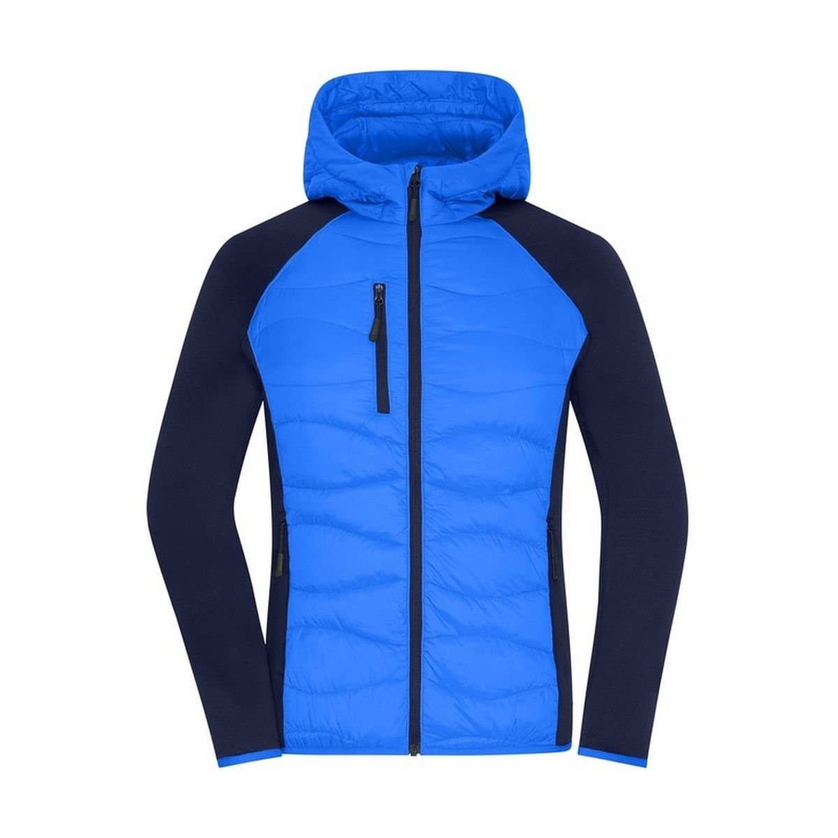 James and Nicholson James and Nicholson Women's Hybrid Jacket in Dark Blue