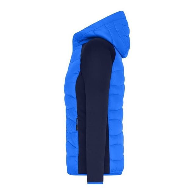 James and Nicholson James and Nicholson Women's Hybrid Jacket in Dark Blue - 3