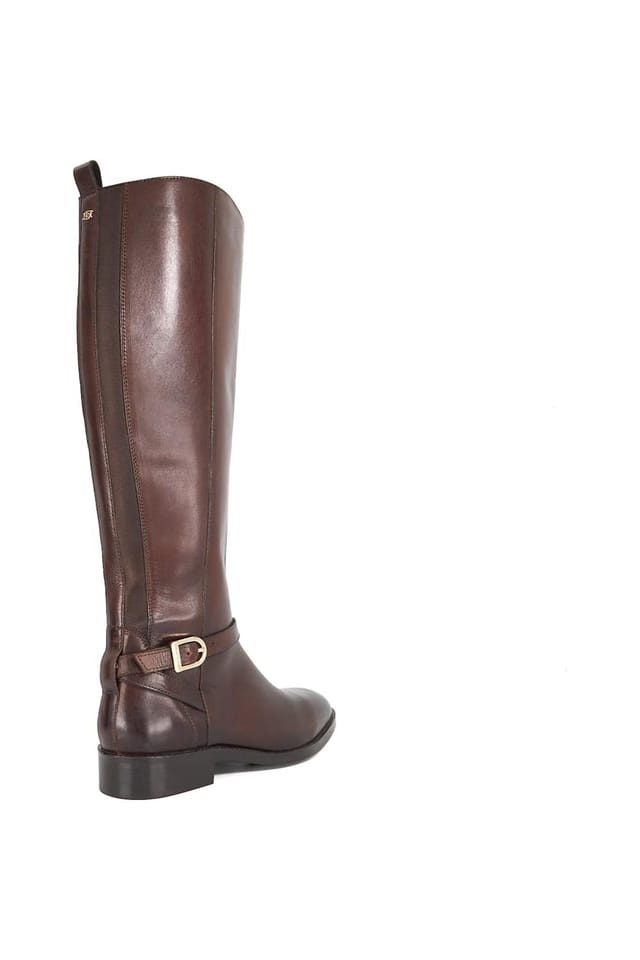 Dune London Dune London Women's 'Talias' Leather Knee High Boots in Brown - 3