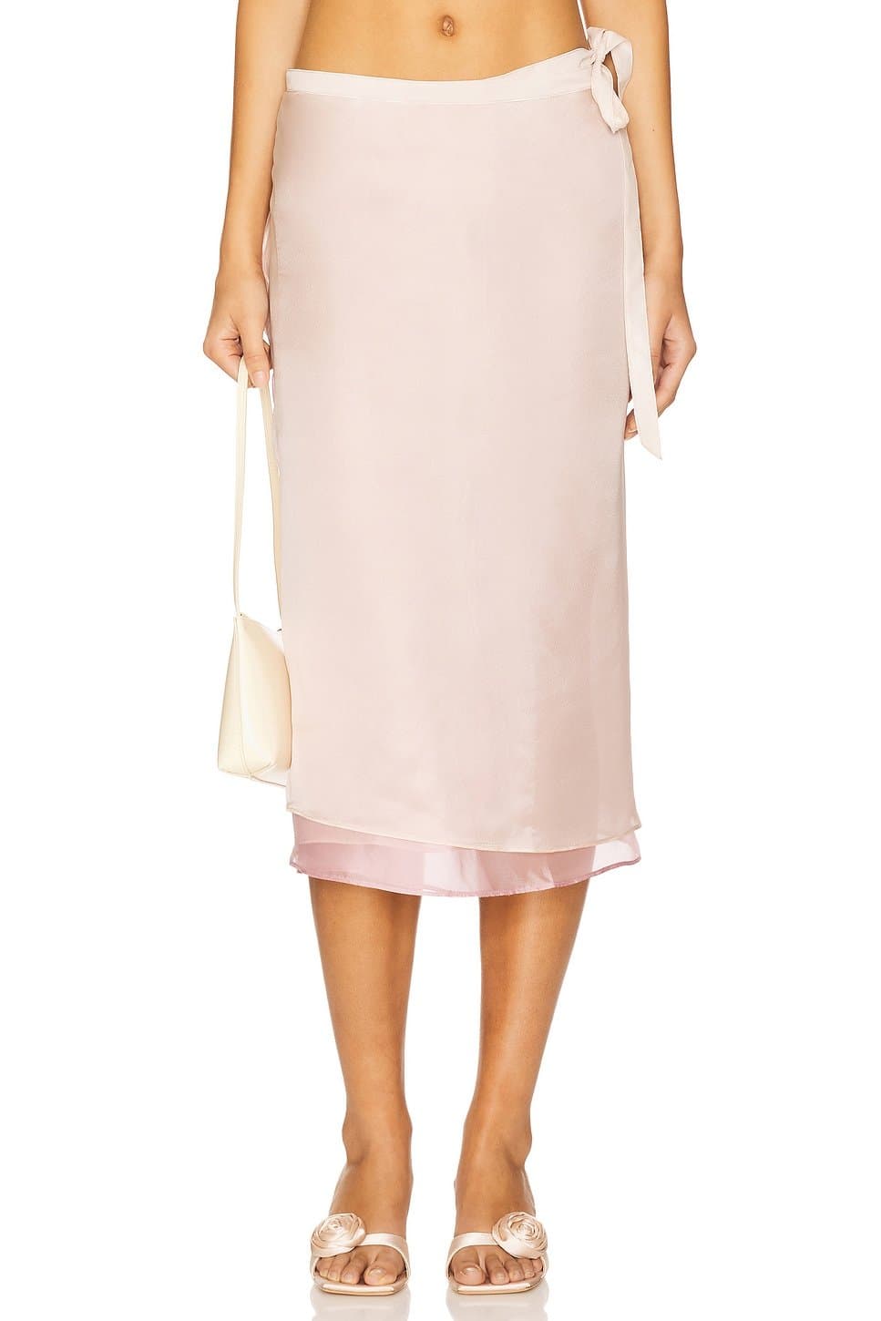 revolve Amber Midi Skirt
