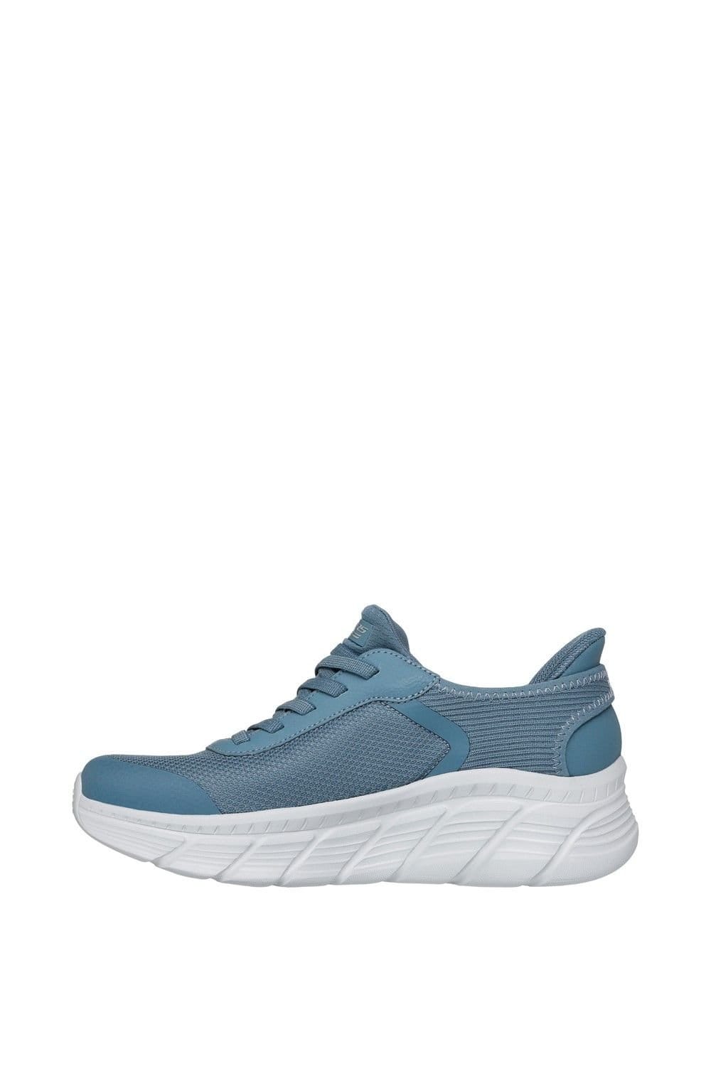 Skechers Skechers Women's BOBS Flex Hi Linear Force Trainers in Pale Blue - 4
