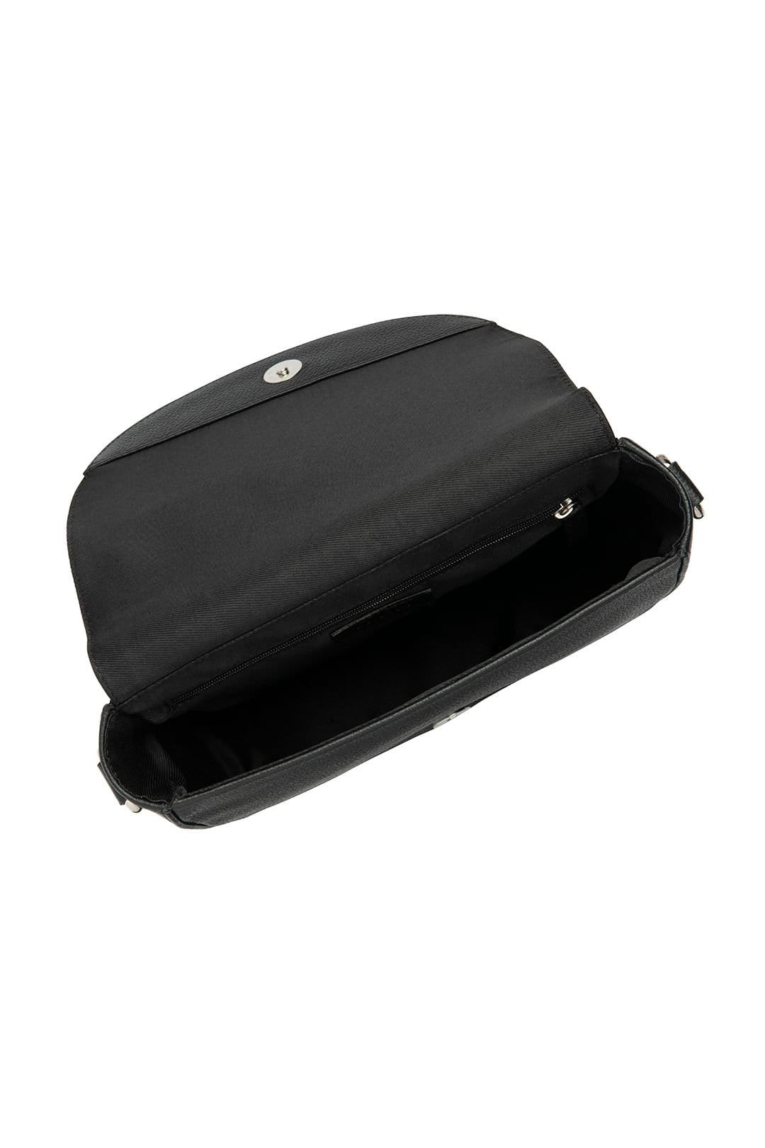 Lotus Lotus Women's 'Ambra' Leather Cross Body Bag in Black - 4