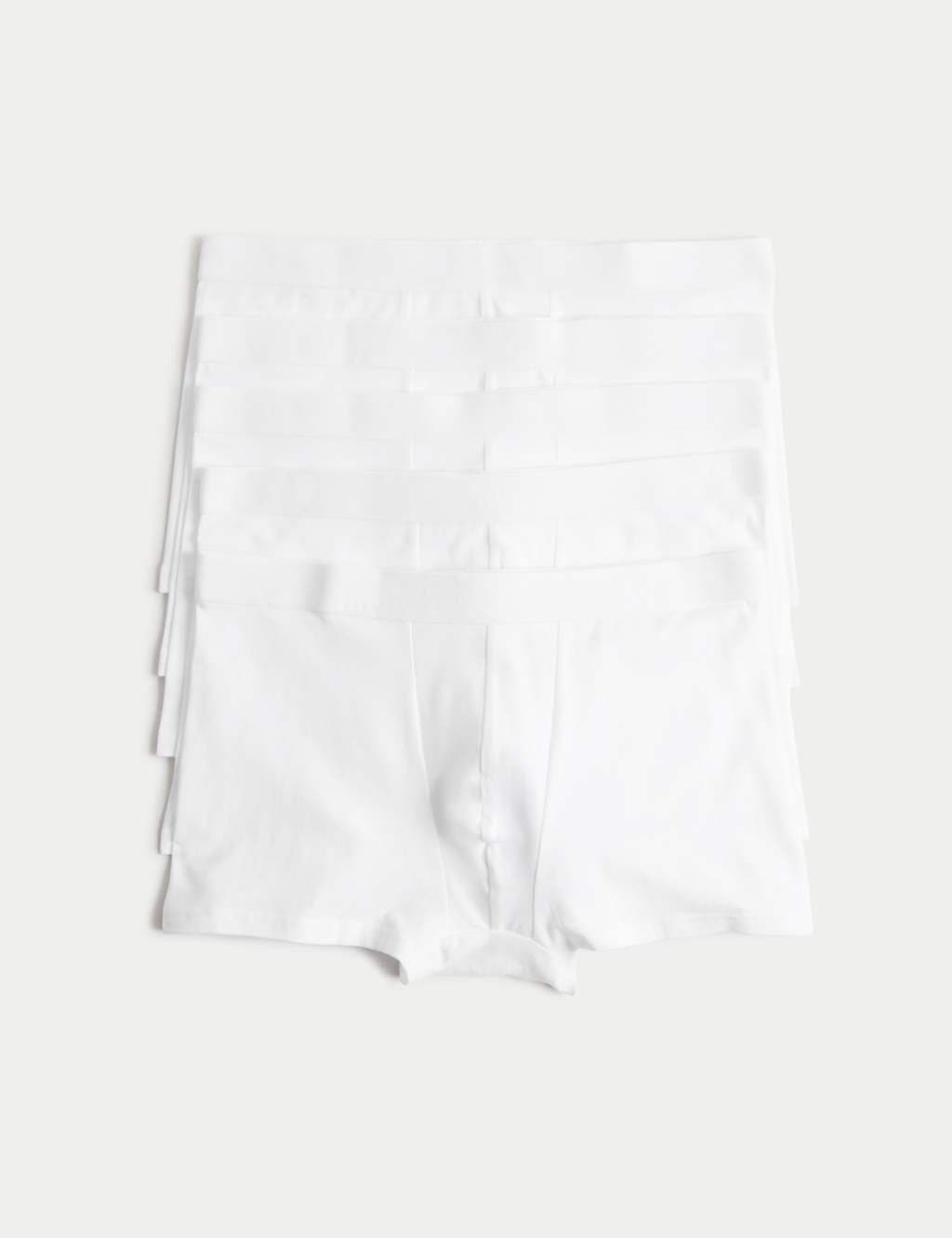 Marks & Spencer M&S 5 Pack Cool & Fresh™ Cotton Rich Hipsters White